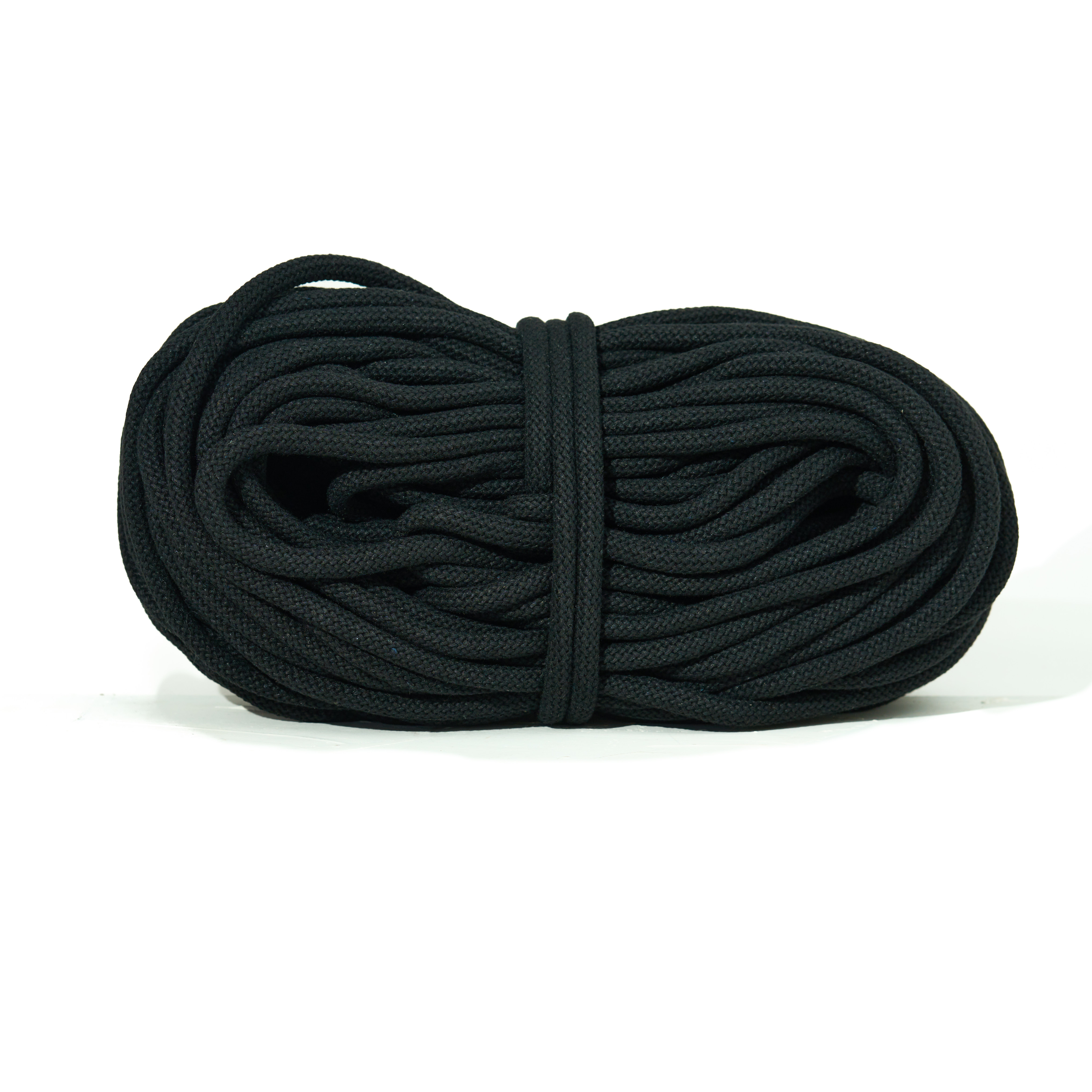 BRAIDED COTTON CORD 9 MM - NATURAL – GANXXET