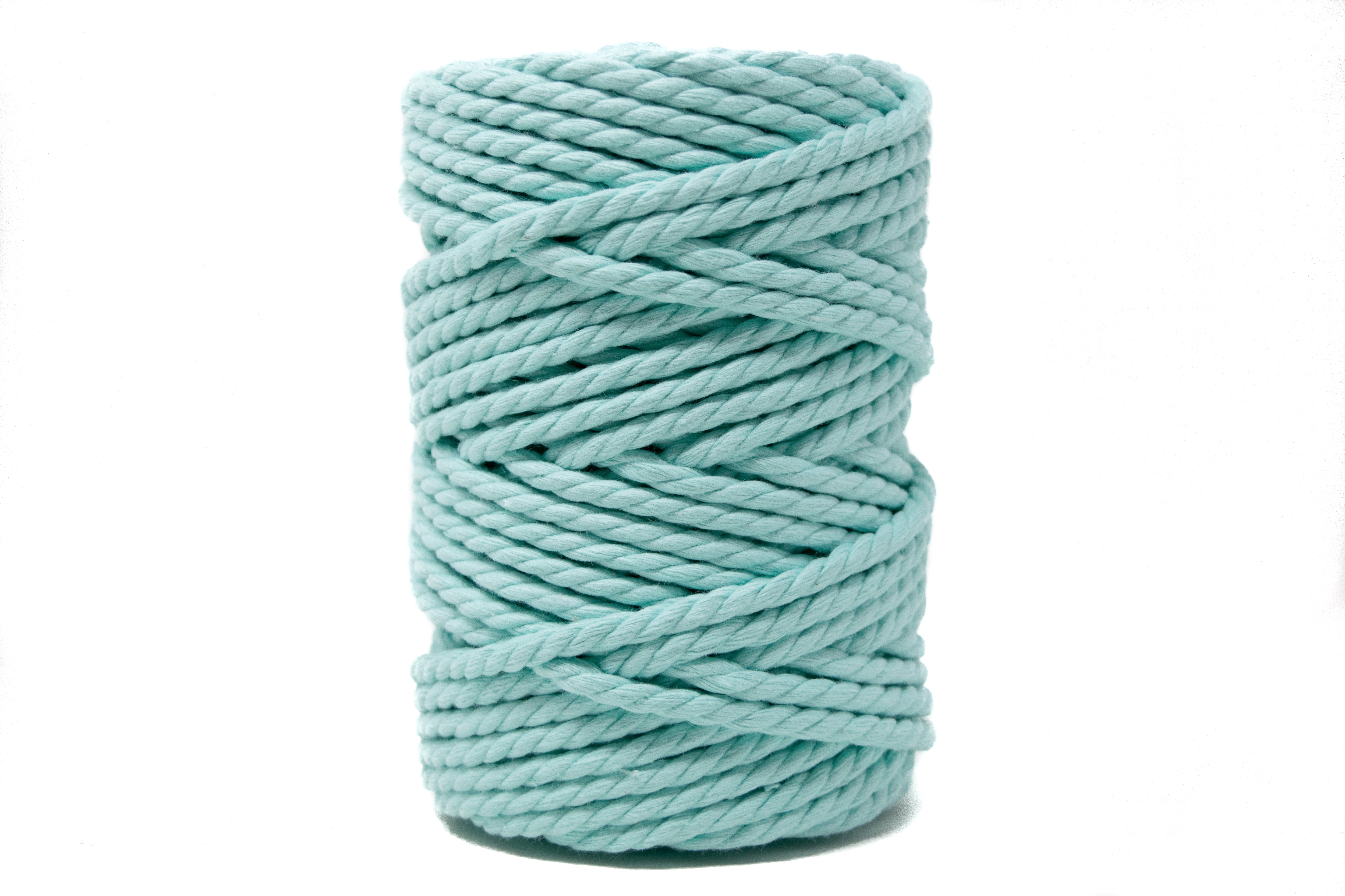 COTTON ROPE ZERO WASTE 5 MM - 3 PLY - NATURAL COLOR