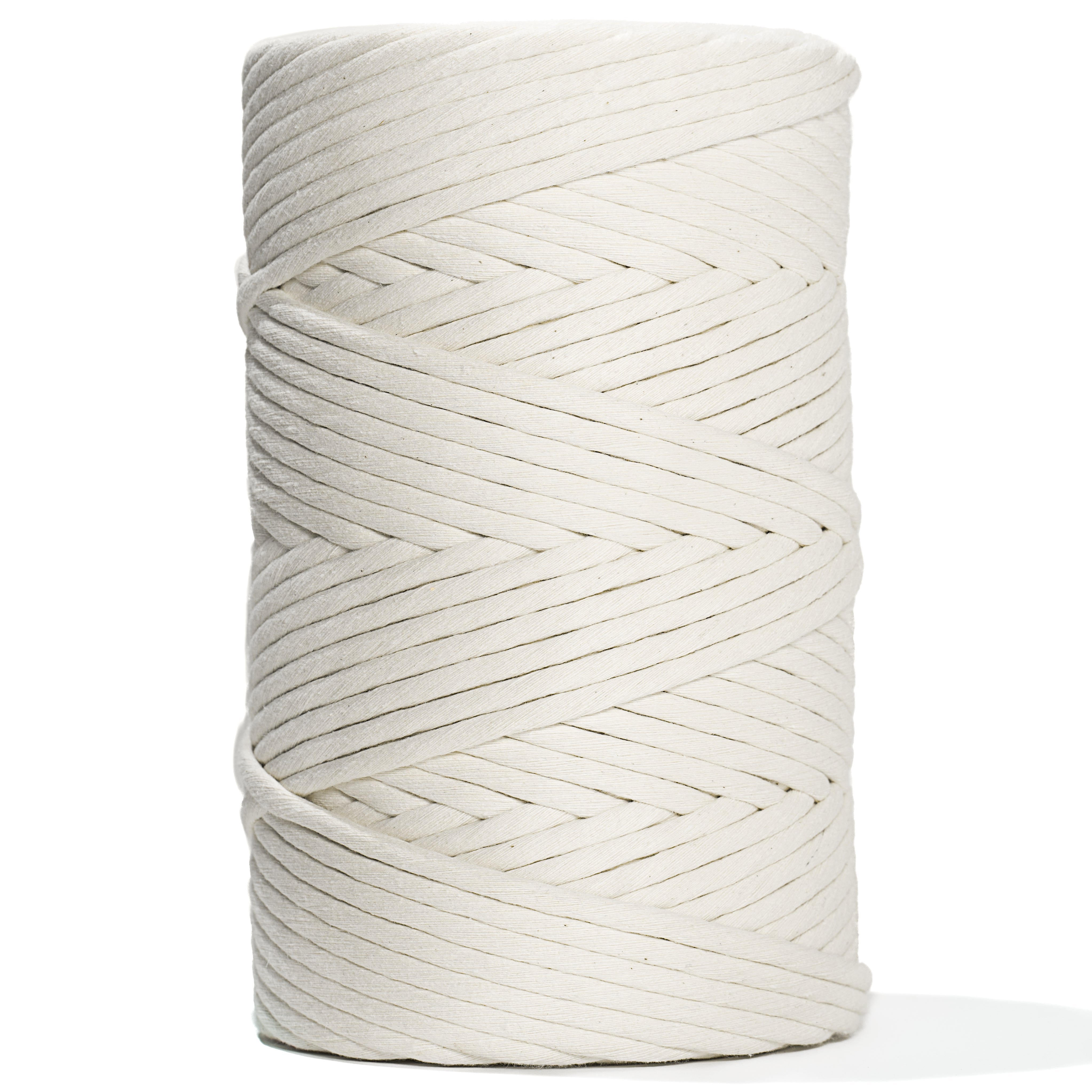 6mm Round Braided Cotton Cord/Rope - Navy