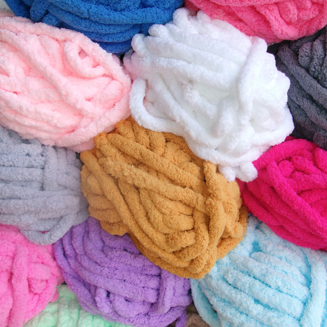 Chenille Yarn - Crochet, Knitting & Hand Knitting – Ganxxet