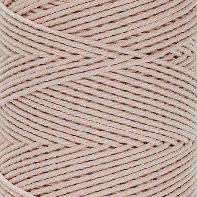 COTTON ROPE ZERO WASTE 2 MM - 3 PLY - MARSHMALLOW COLOR