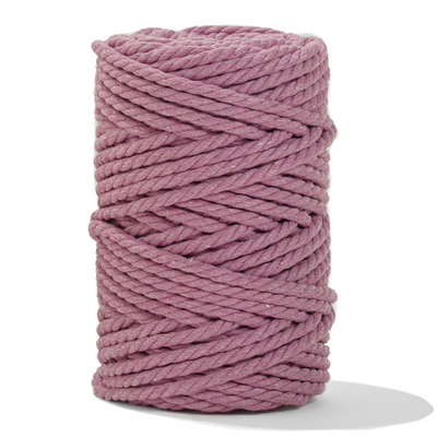 COTTON ROPE ZERO WASTE 5 MM - 3 PLY - PRIMROSE PINK COLOR