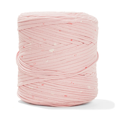 Printed Recycled T-Shirt Fabric Yarn - Cotton Candy