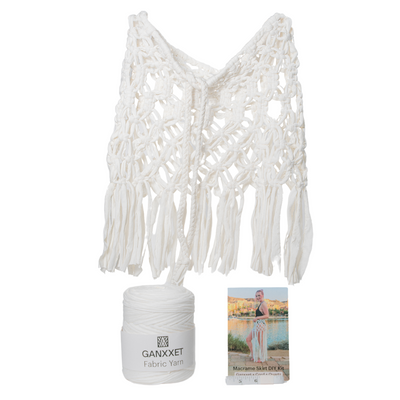 Macrame Skirt DIY Kit by Ganxxet x Cord + Quartz