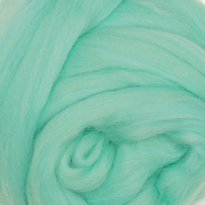 MERINO WOOL ROVING - AQUA