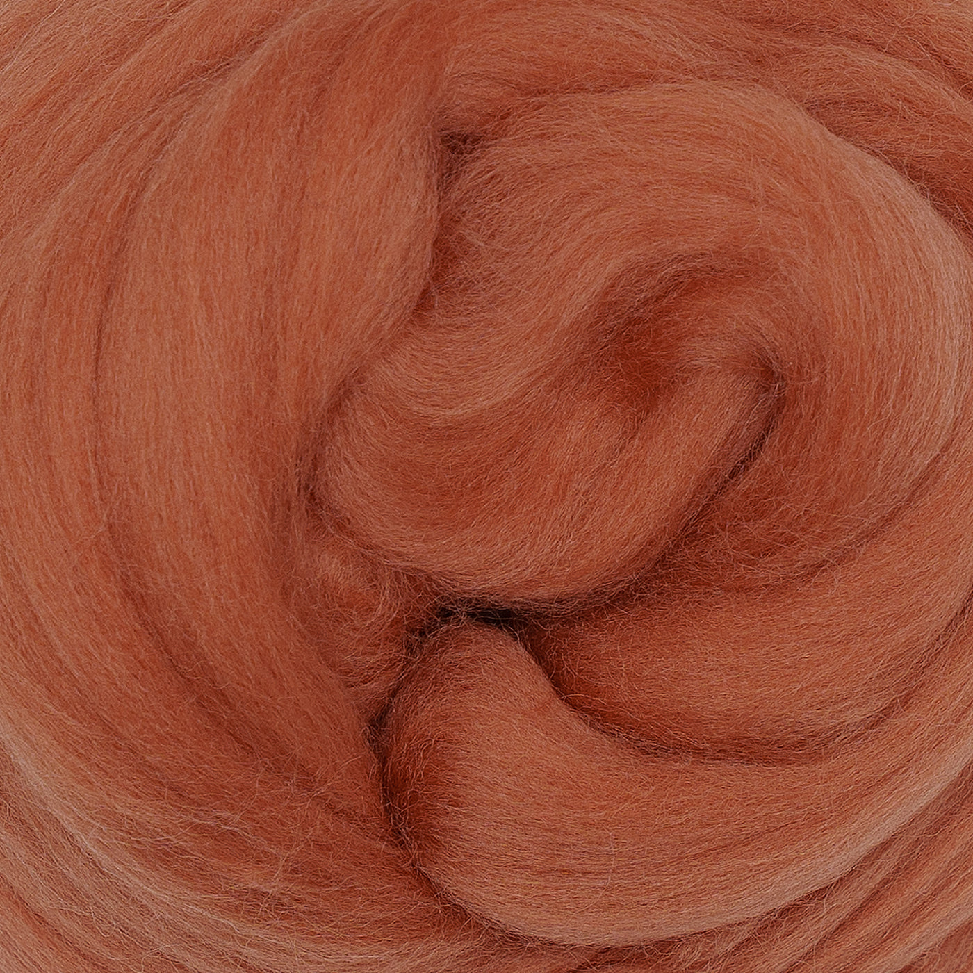 MERINO WOOL ROVING - CINNAMON