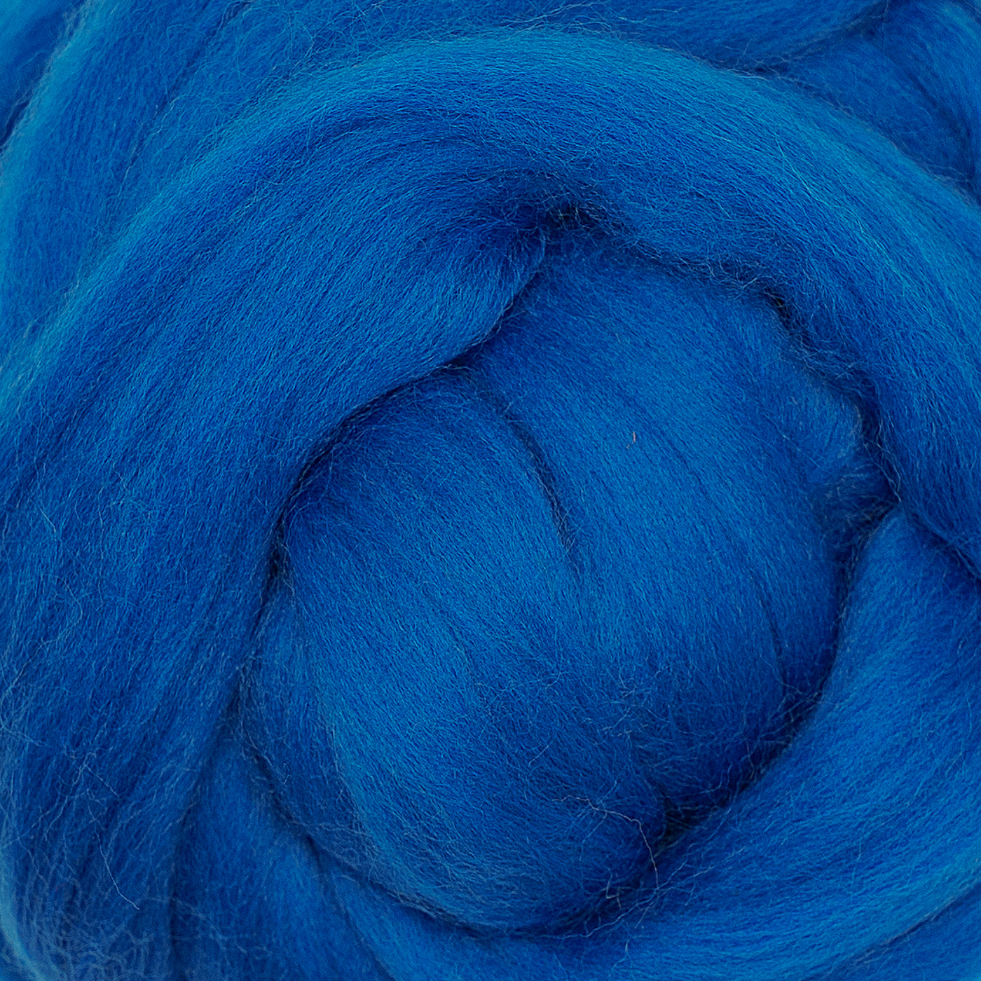 MERINO WOOL ROVING - COBALT