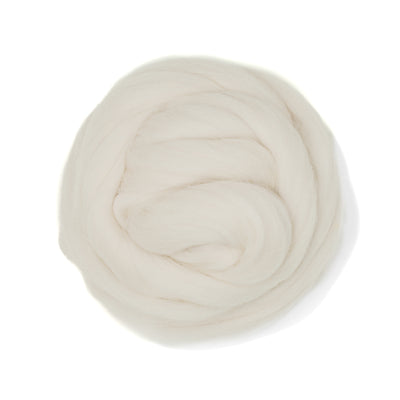 MERINO WOOL ROVING - NATURAL