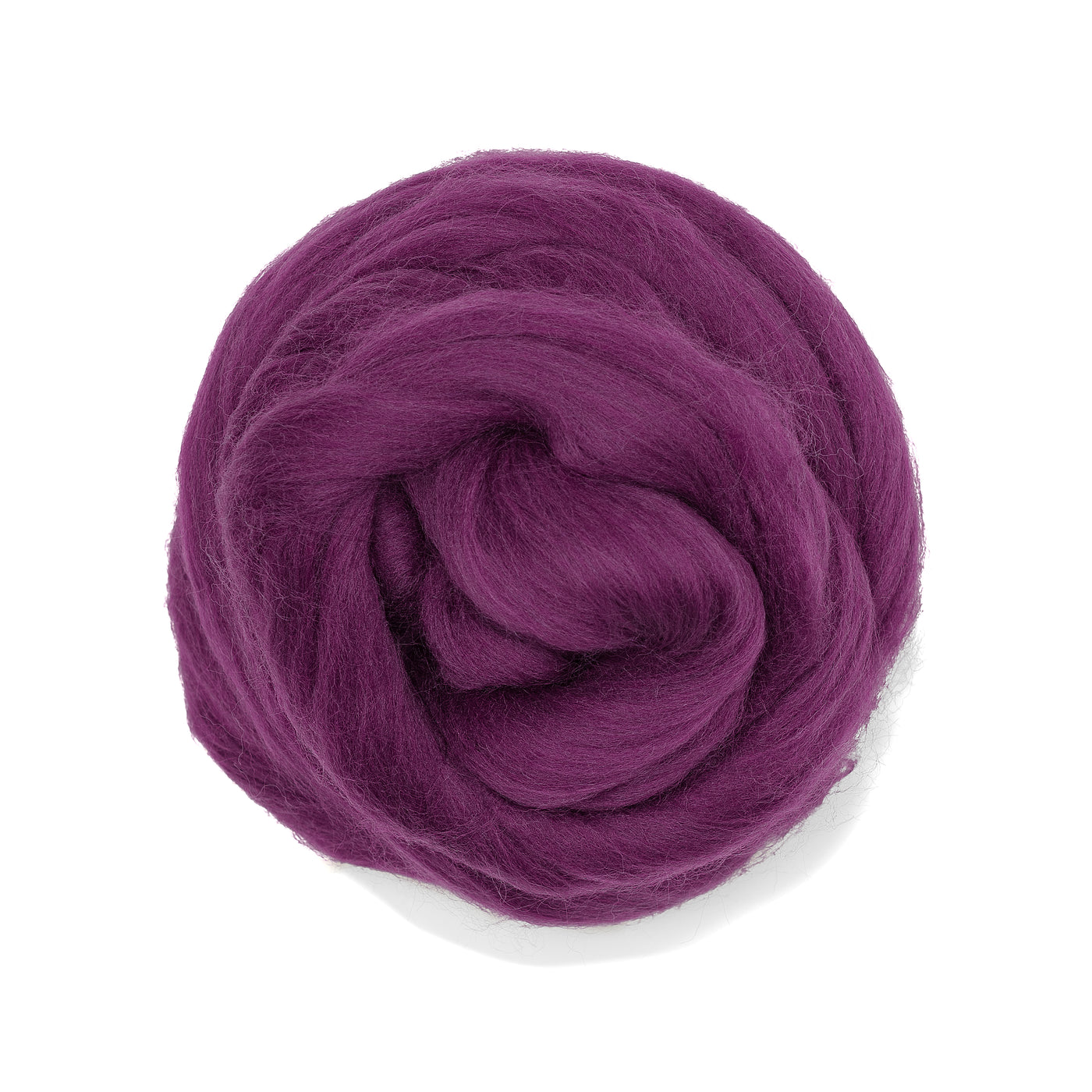 MERINO WOOL ROVING - VIOLET