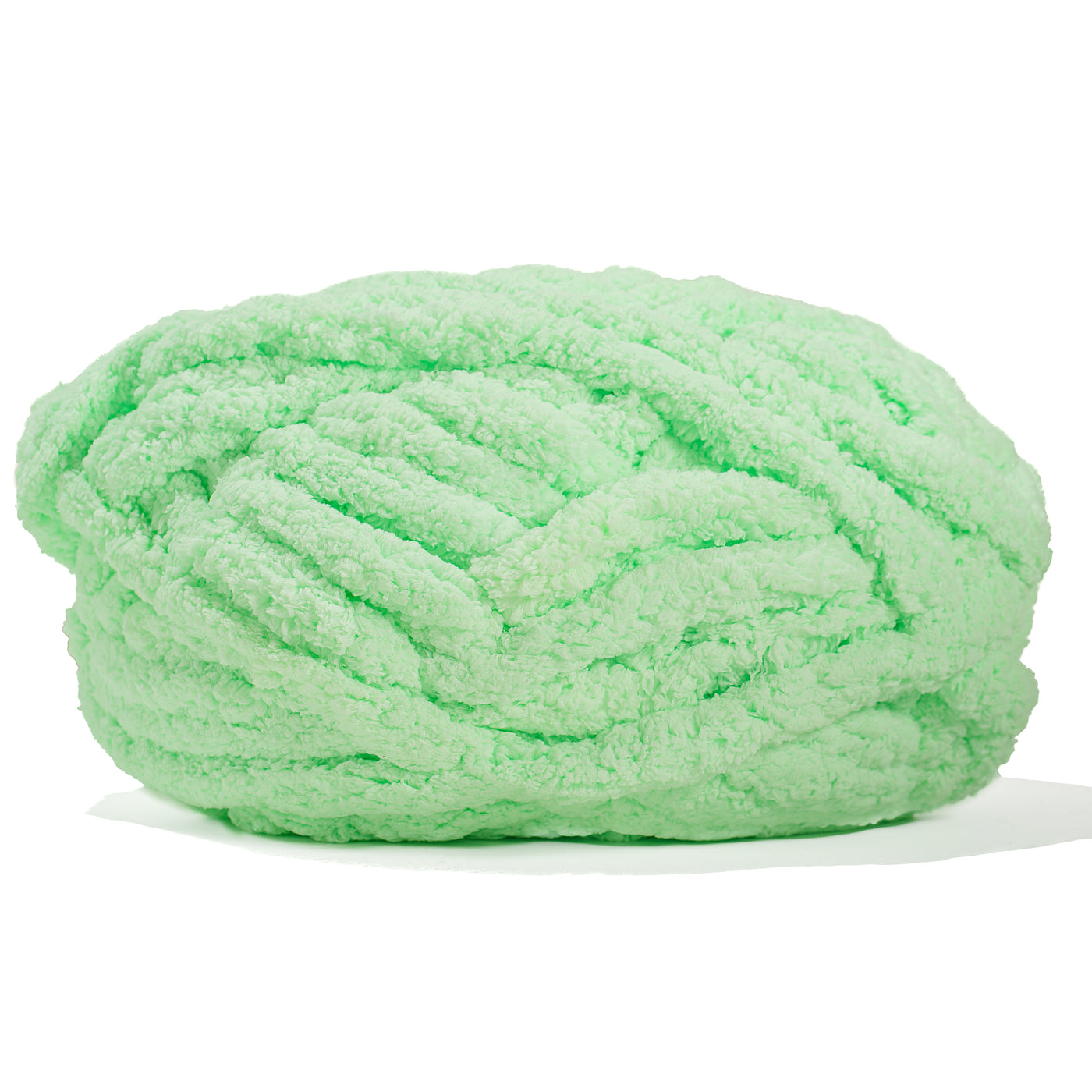 20mm Chunky Chenille Yarn - Mint Color