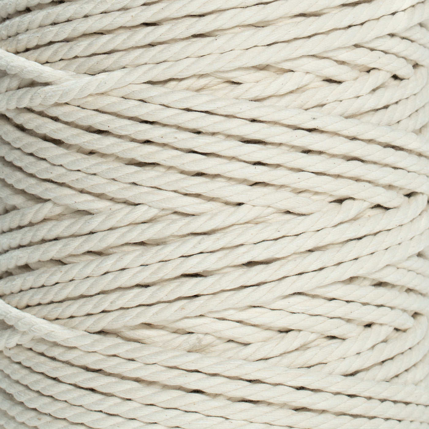 5mm Pure Cotton Macrame Rope - 50m Roll